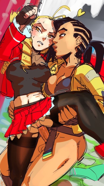 [Kenno Arkkan] Firestorm (Street Fighter) cover