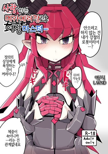 (C96) [Ekurabe (Henoeno)] Koisuru Mecha Eli-chan to Josou Master | 사랑 하는 메카에리짱과 여장 마스터 (Fate/Grand Order) [Korean] [LWND] cover