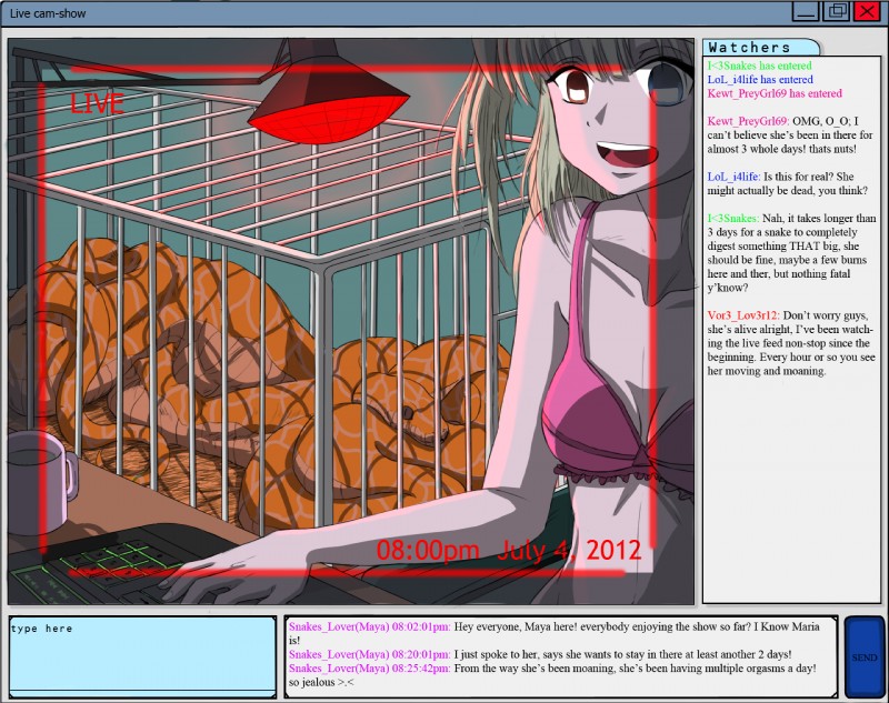TheBigBrap The Girls and Snake page 11 full