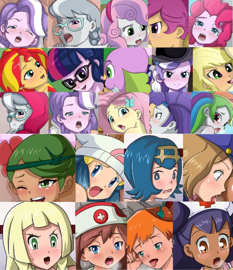 Waifu Pack – Equestria Girls x Pokemon page 1 full