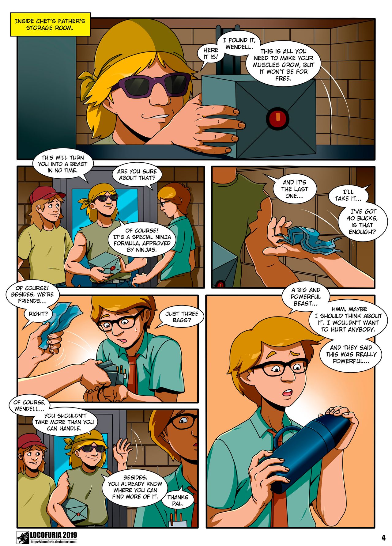 Wild Infusion #1 page 6 full