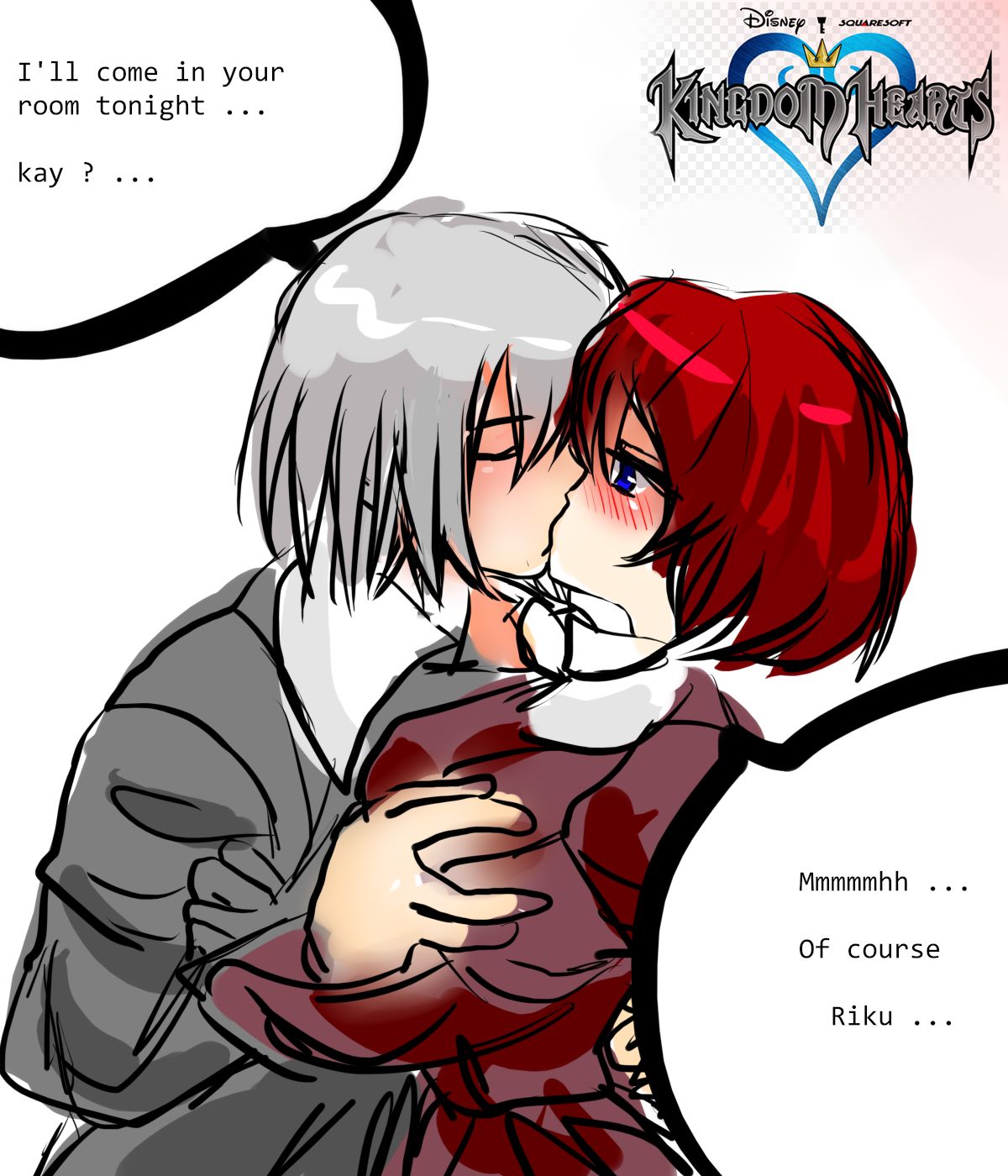 Kairi x Riku Kingdom Hearts 3 page 4 full