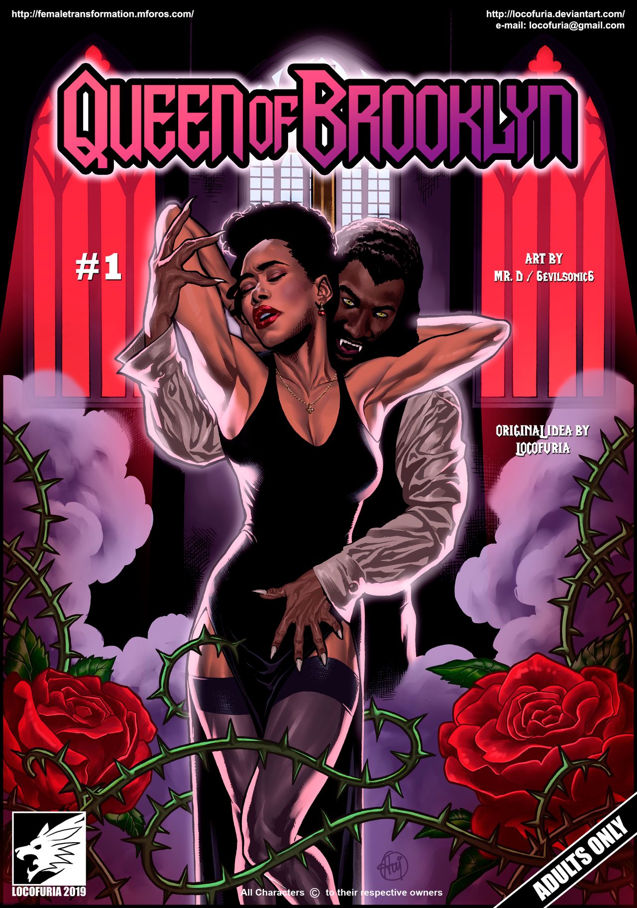 Queen of Brooklyn #1 page 1 full