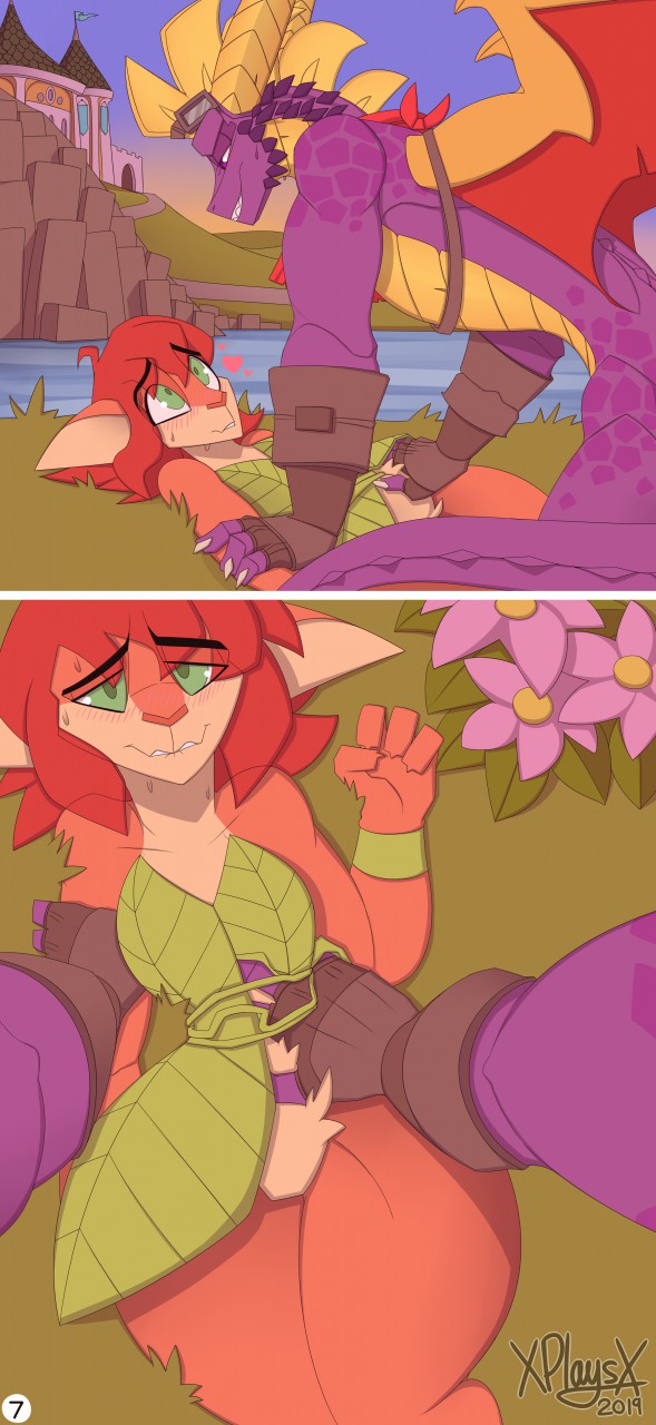 Adult Spyro Comic page 7 full