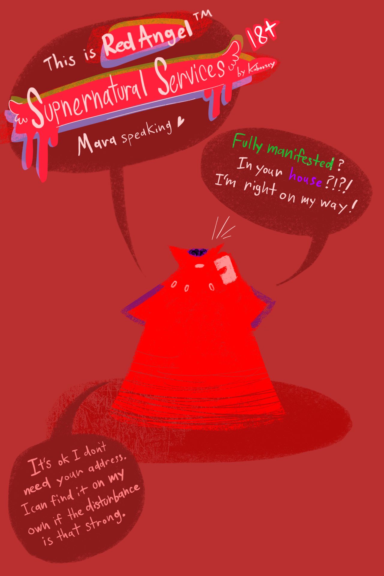 Red Angel Supernatural Services page 1 full