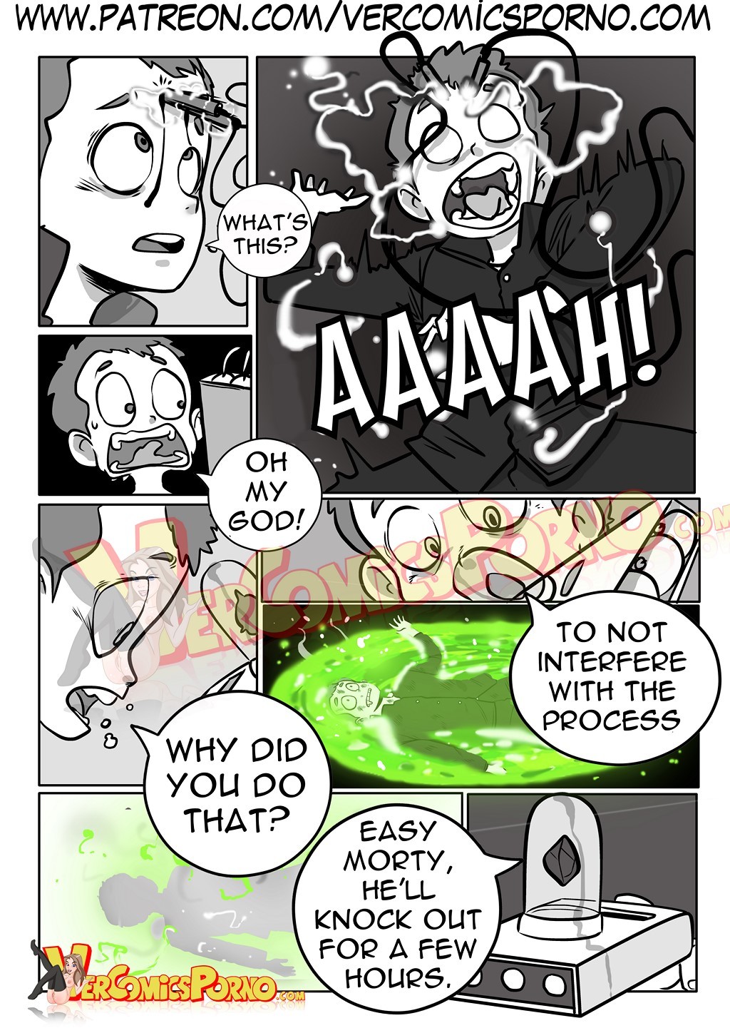 Rick & Morty: Pleasure Trip 2 page 9 full