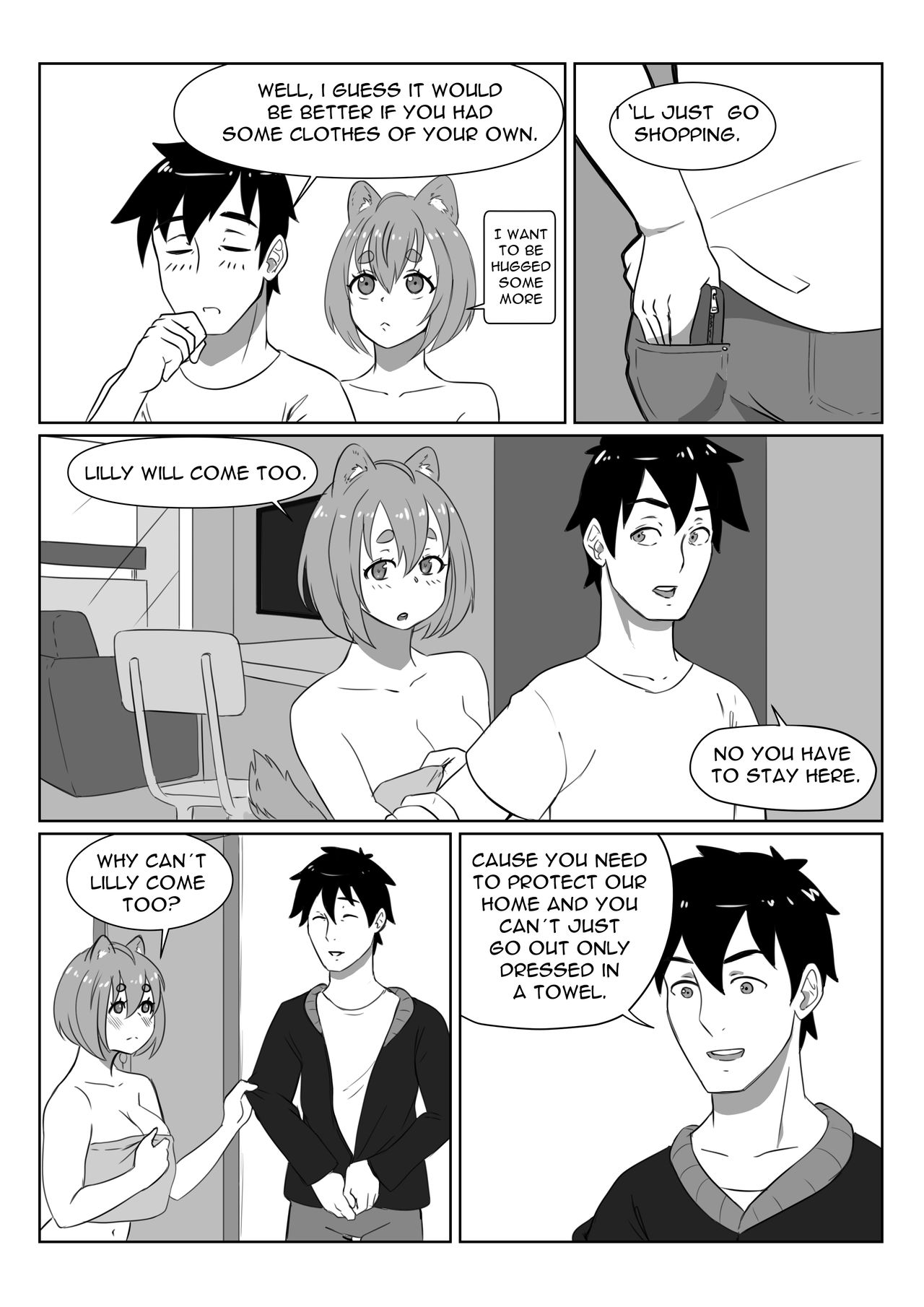 Life with a dog girl Chapter 2 page 12 full