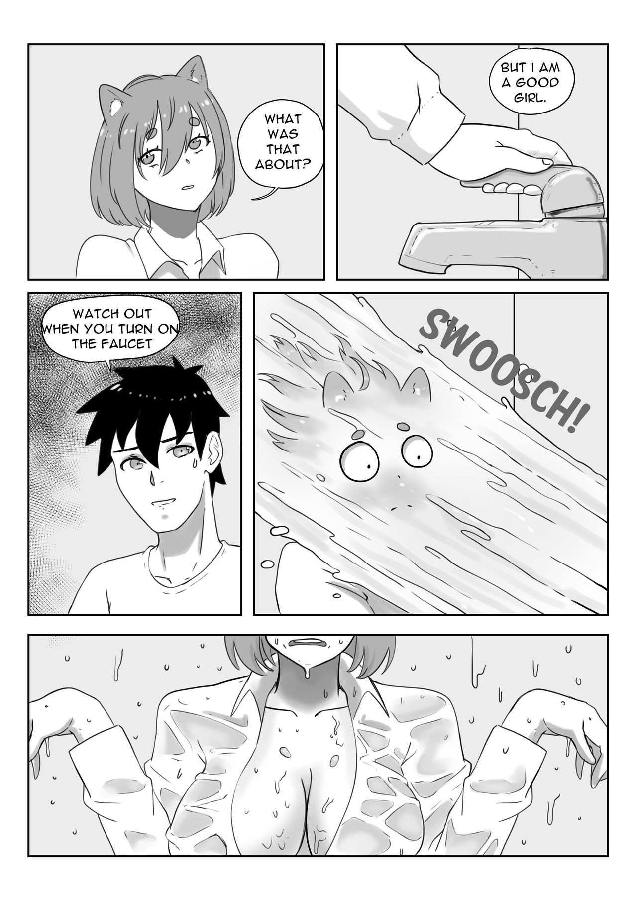 Life with a dog girl Chapter 2 page 7 full