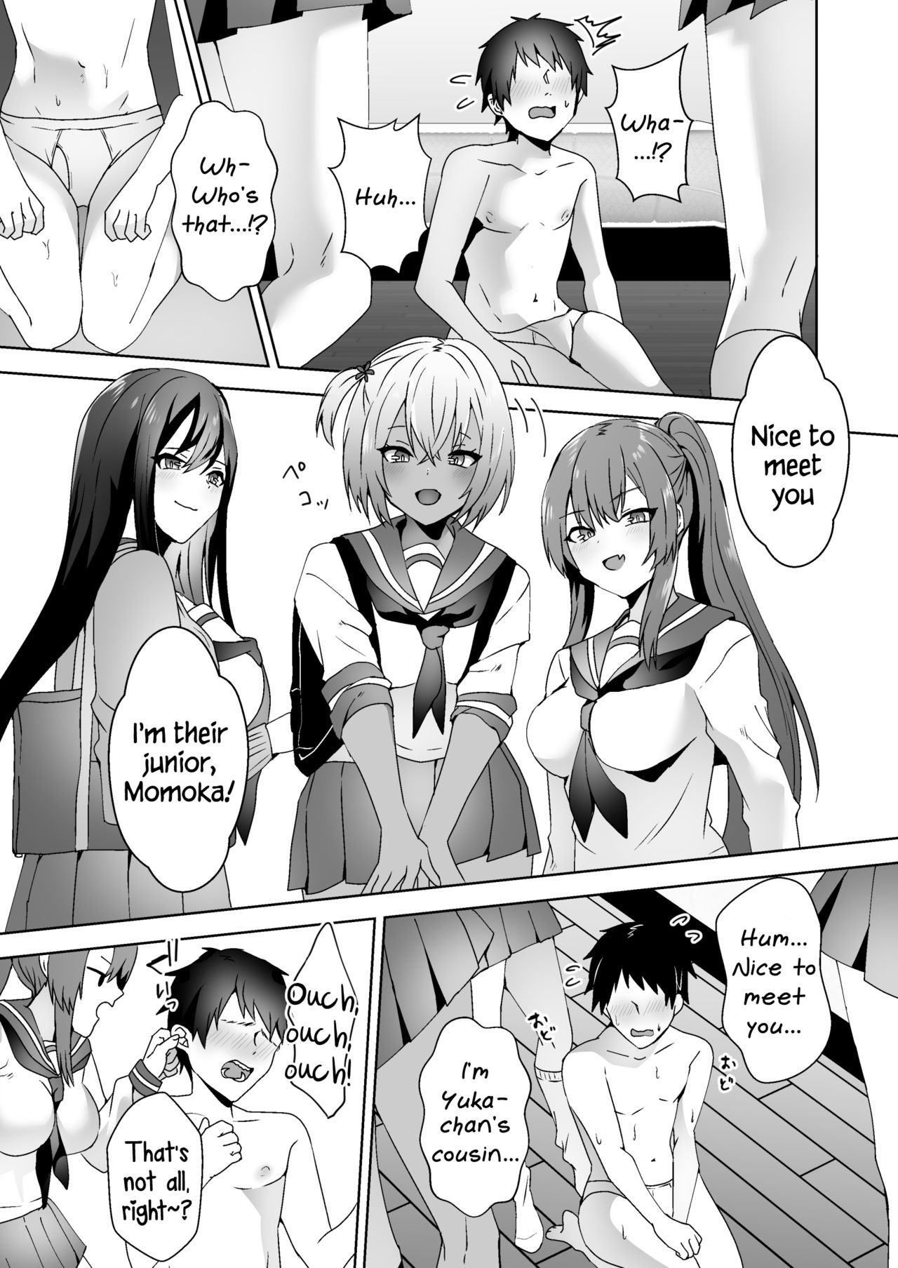 Hajimete no Mitsugi Maso-ka Choukyou 3 - My First Training Session as a Tribute-Masochist- page 12 full