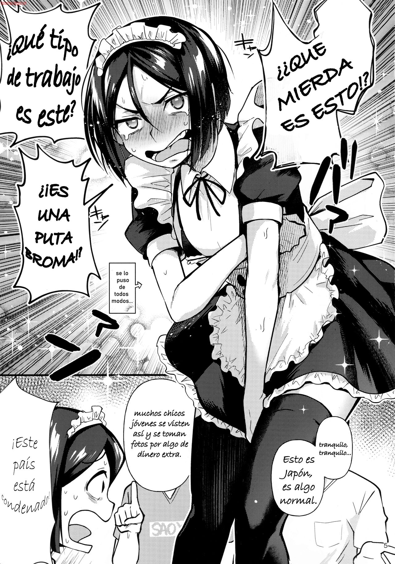 Nonke Nano ni Josou Maid de AV Debut | Even Though He's Straight, He's Making His Porn Debut As A Crossdressing Maid page 3 full