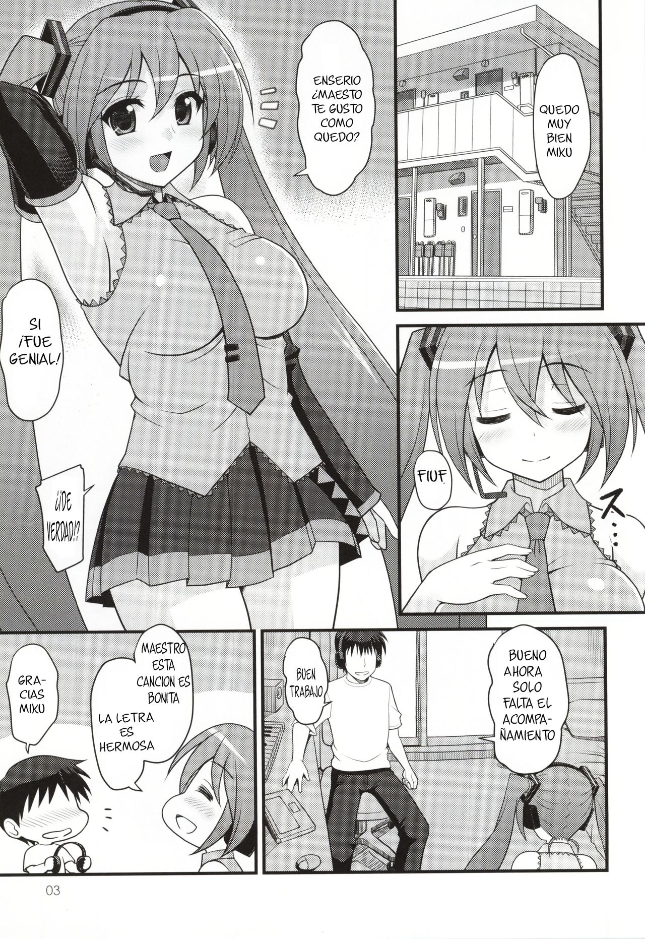 Uchi ni Kita Denshi no Utahime ga Ero Sugite Sagyou ga Hakadoranai Ken page 2 full