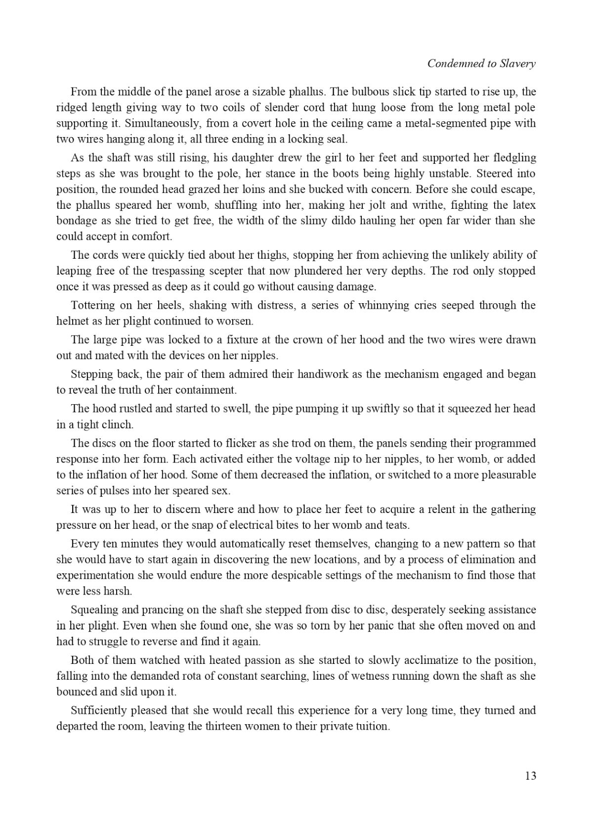 House of Gord BD-031 - Condemned to Slavery  English| page 11 full