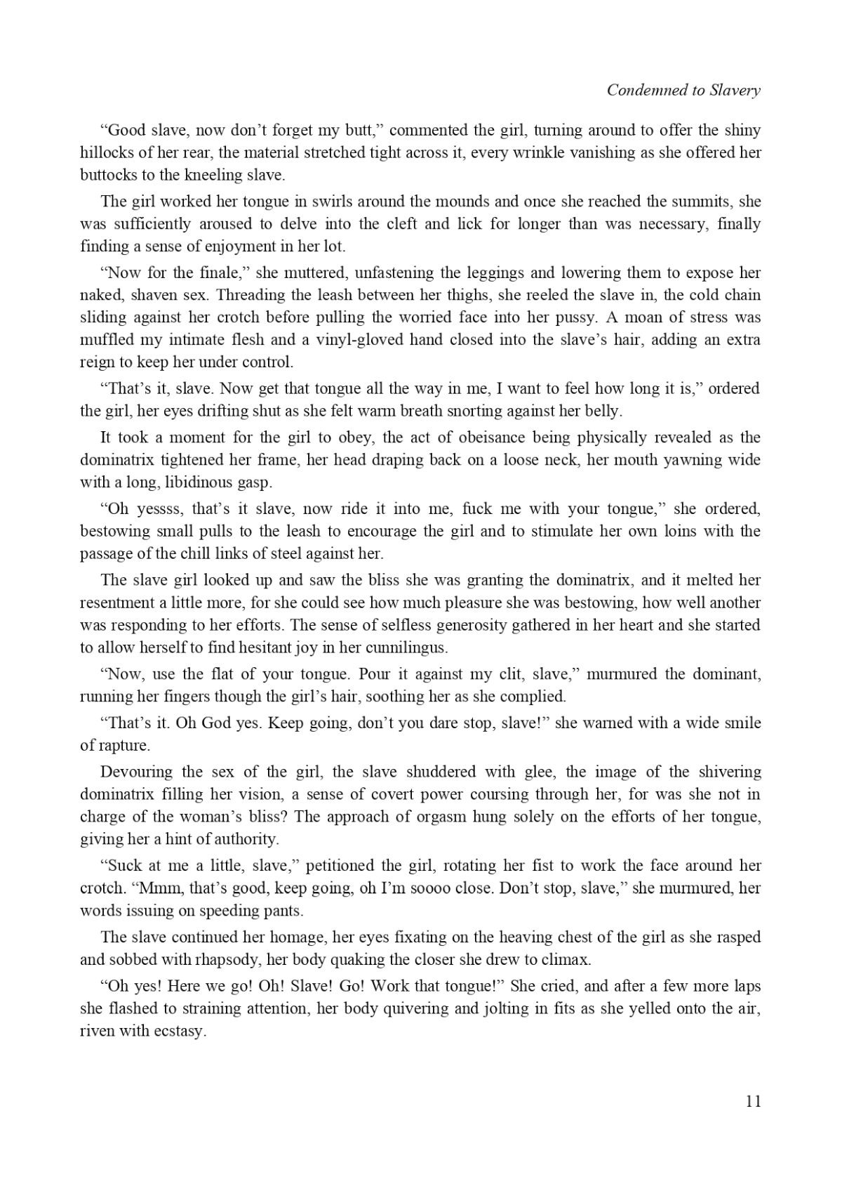 House of Gord BD-031 - Condemned to Slavery  English| page 9 full