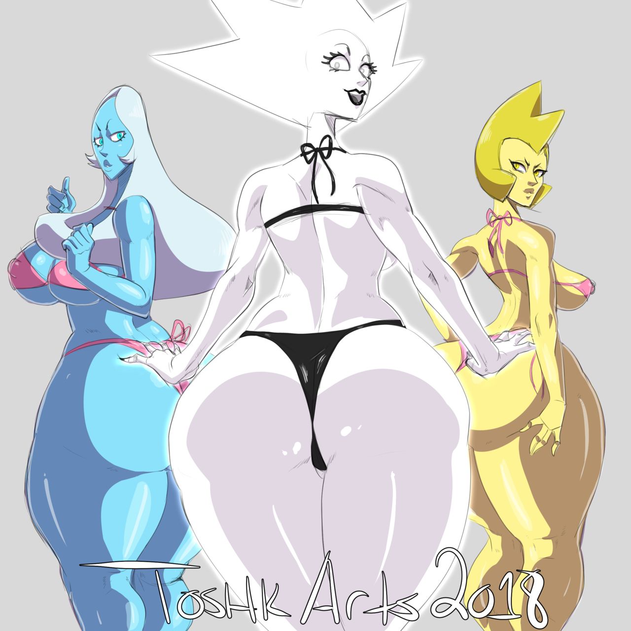 Thick Gems Sketches page 1 full