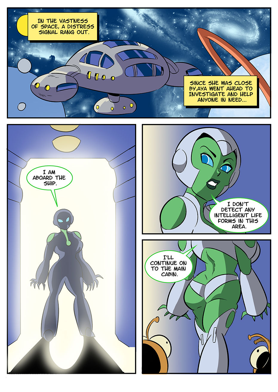 Aya - Intergalactic Trouble page 1 full