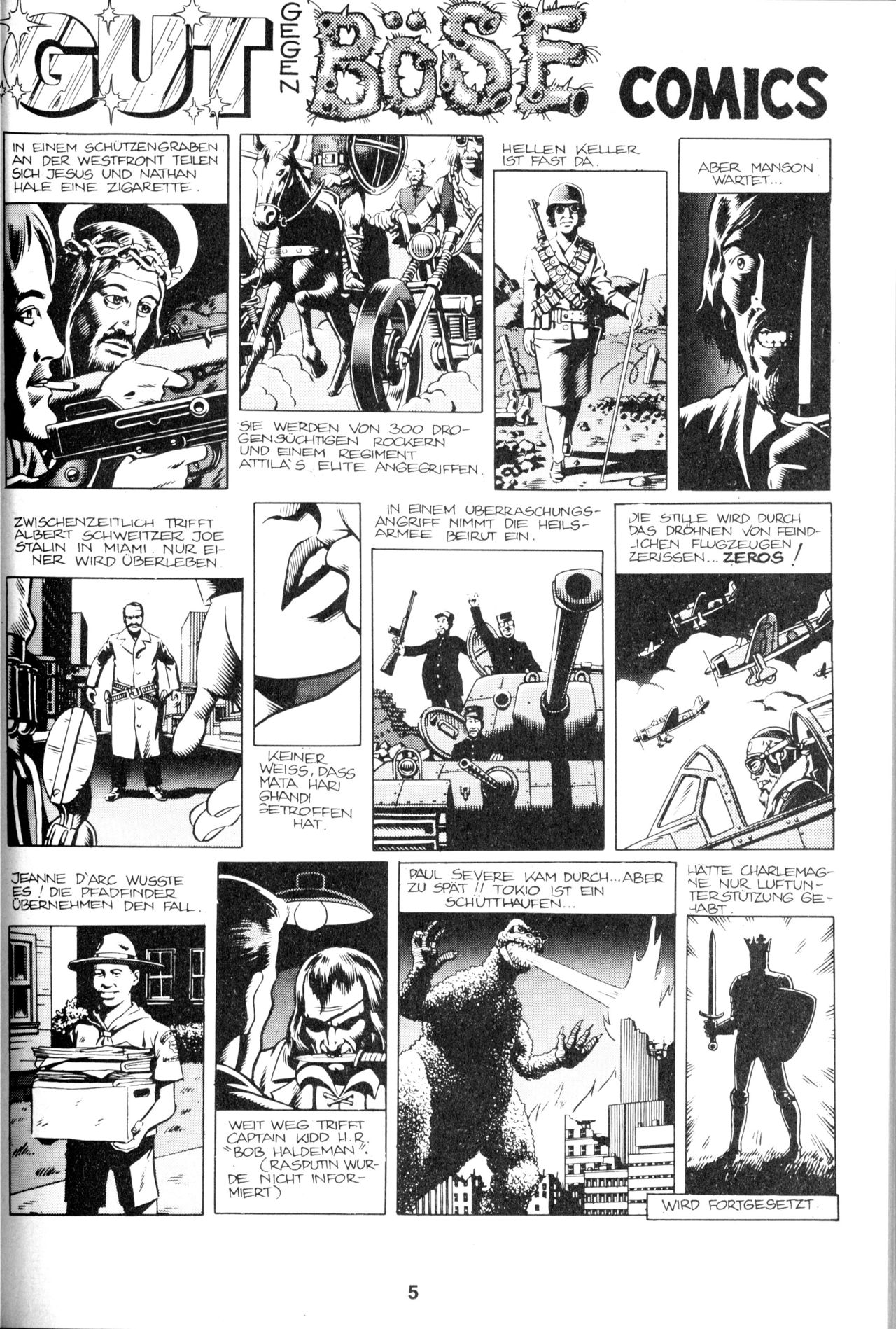 U-Comix Sonderband #31 : Paul Kirchner page 5 full