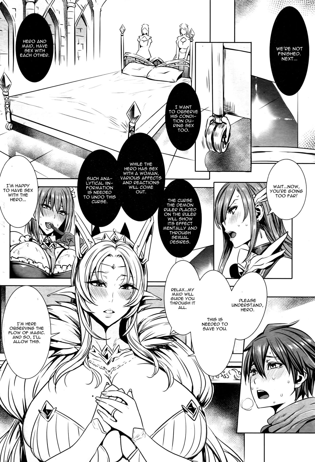 Ippai Itte ne, Yuusha-sama | Please Cum Lots ♪ Lord Hero ♥ page 11 full